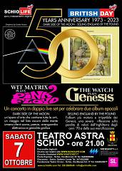 Pink floyd  e genesis , concerto per il 50  di due album epocali