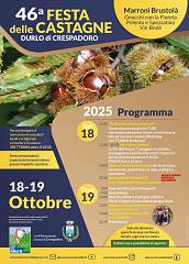 46esima festa delle castagne a durlo