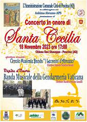 Concerto musicale in onore di santa cecilia