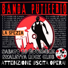 Banda putiferio live con uno spettacolo dedicato al mondo del lavoro