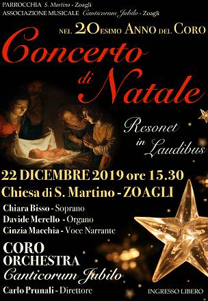 Concerto di natale “resonet in laudibus
