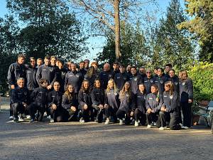 Marching band di bedizzole in concerto alla pista di pattinaggio di montichiari