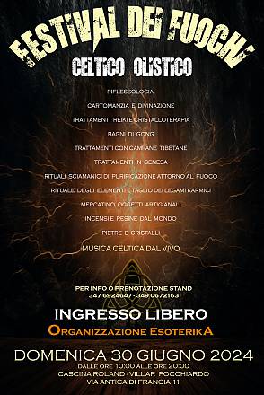 Festival dei fuoochi - celtico olistico