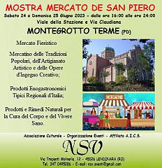 Mostra mercato de san piero