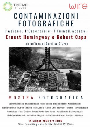 Contaminazioni fotogtrafiche: ernest hemingway e robert capa