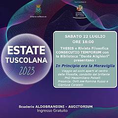 In principio era la meraviglia