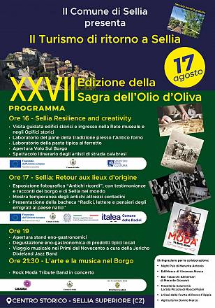 Ventisettesima sagra dell'olio d'oliva
