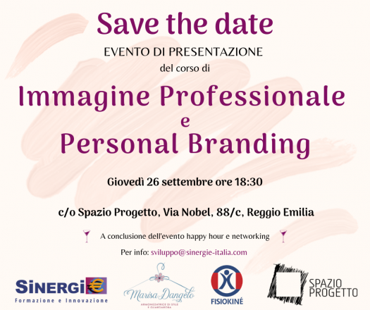 Evento di presentazione corso di immagine professionale e personal branding