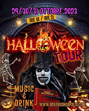 🎃halloween tour: percorso notturno da brivido nel centro antico di napoli con scherzetto e music&drink🎸🍷