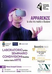 Giornata mondiale della filosofia: apparenza, la vita tra realta' ed illusione