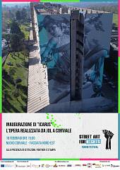 Jdl firma il suo ultimo muro a roma:   un imponente murale di 40 metri  tra i piu' grandi