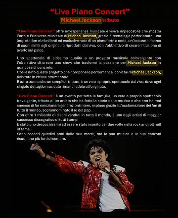 Piano space live concert michael jackson tribute
