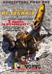 conceptual poop art di giorgio de cesario 150 opere ne la casa degli artisti