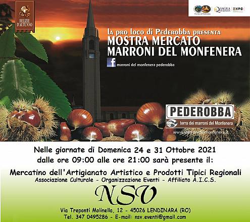 Mercatino della 47^ mostra mercato marroni del monfenera