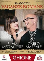 Parte da roma il tour di silvia mezzanotte e carlo marrale. al teatro ghione musica &
