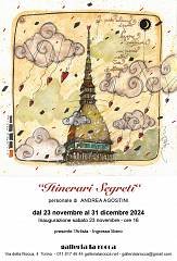 Itinerari segreti - personale di andrea agostini