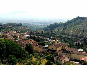 escursione dal parco di bonistallo al castello di carmignano