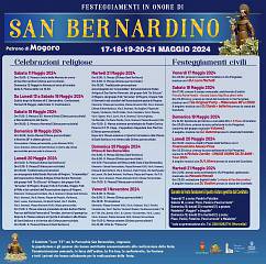 Festa di san bernardino a mogoro e concerto di michele zarrillo