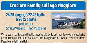 Crociera family isole lago maggiore