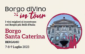 Borgo divino in tour a borgo santa caterina (bergamo), edizione 2023 - i migliori vini si 
