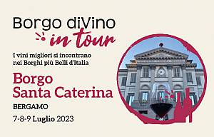 Borgo divino in tour a borgo santa caterina (bergamo), edizione 2023 - i migliori vini si