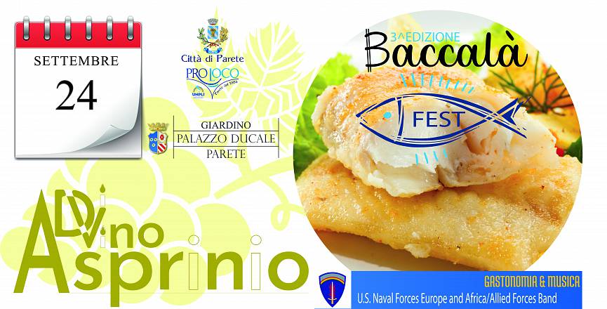 Baccalà fest e divino asprinio