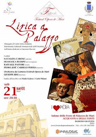 Lirica a palazzo