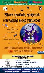 Spettacolo teatrale per bambini storie mostruose e appiccicose