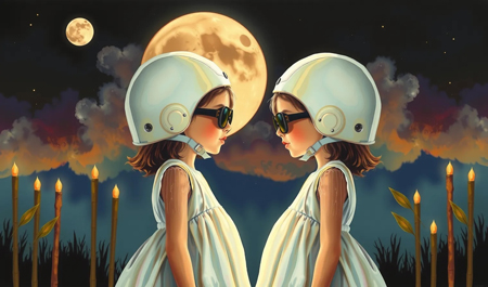 Singles twins