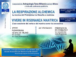 Conferenze pubbliche: la respirazione alchemica  e vivere in risonanza mantrica presso fle