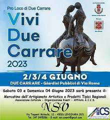 Vivi due carrare 2023 - il mercatino