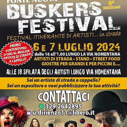 Buskers festival fonte nuova rm