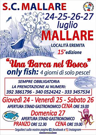 Una barca nel bosco