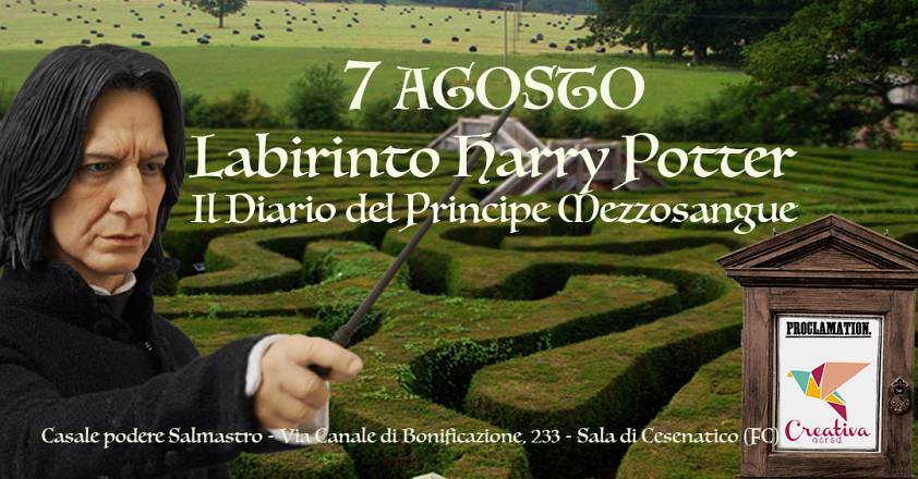 Labirinto harry potter - il diario del principe mezzosangue
