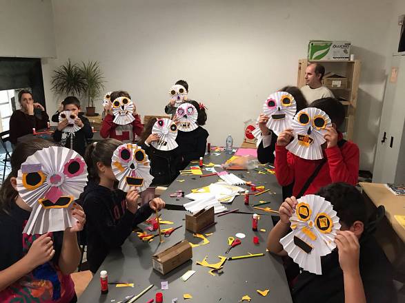 Halloween a casa colombo calaveritas. el dìa de los muertos nella tradizione messicana