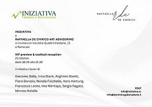 Raffaella de chirico e iniziativa finanza e innovazione presentano un incontro tra collezi