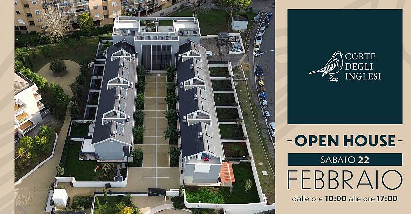 Corte degli inglesi, un raro angolo di paradiso dentro la capitale  apre le porte delle sue villette all’open house di sabato 22 febbraio.