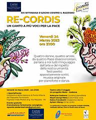 Re-cordis  luoghi comuni xix settimana d'azione contro il razzismo