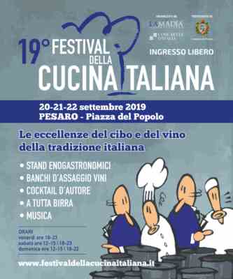 19° festival della cucina italiana - tre giorni con i sapori e le eccellenze della tradizione italiana