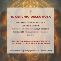Il cerchio della rosa approda nei quartieri di milano dal 2 ottobre!