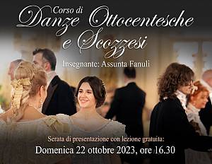 Corso di danze ottocentesche e scozzesi