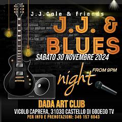 Il blues di j.j. cake ed eric clapton a castello di godego sabato 30 novembre 2024 al dada
