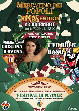 Festival di natale con cristina d'avena e gli ufo rock band