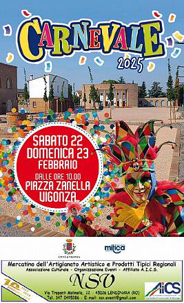 Mercatino del carnevale 2025