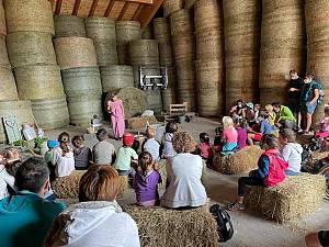 Scampagnata in fattoria con le donne in campo!