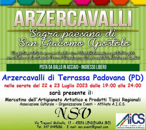 Mercatini della sagra paesana di san giacomo apostolo