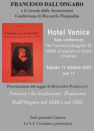 Francesco dall'ongaro e il ricordo della serenissima