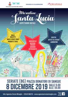 Mercatino di s.lucia aspettando il natale a seriate (bg)