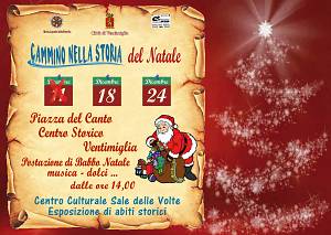Ventimiglia: domenica 18 dicembre secondo appuntamento nel centro storico con il  cammino 