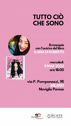 Evento firmacopie del libro “tutto ciò che sono